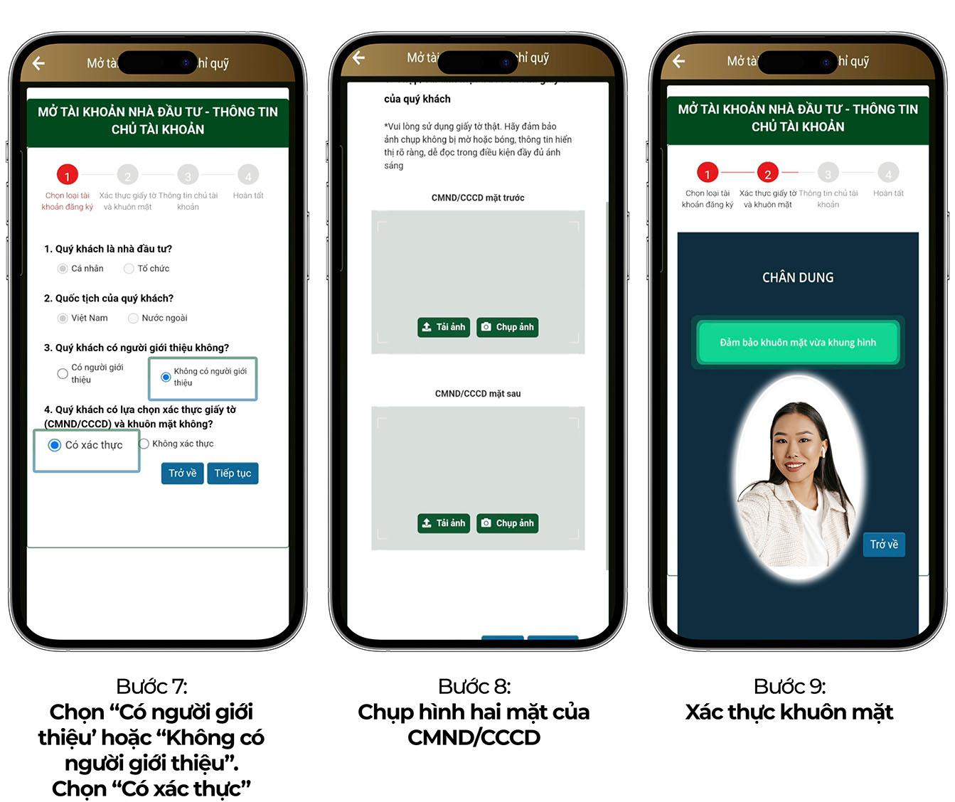 Bước 7: ⭐ Chọn "Có người giới thiệu" + "Có xác thực"